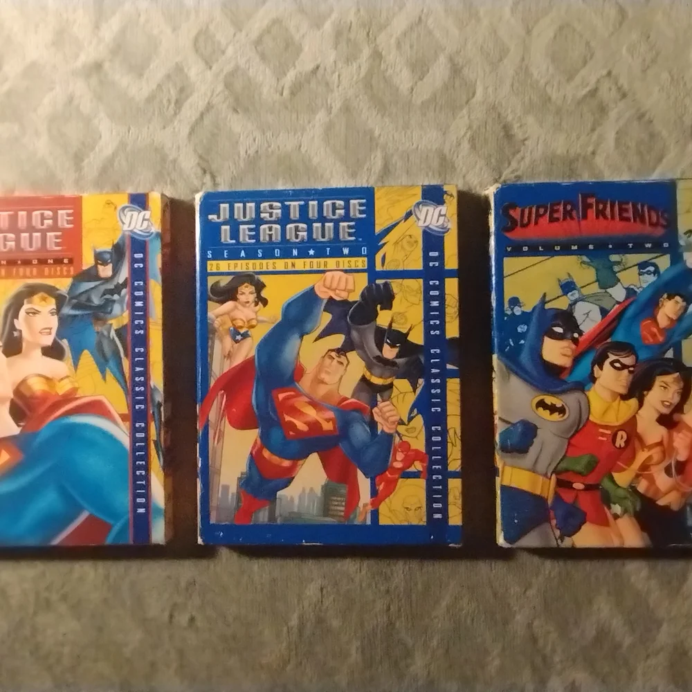 Justice League and Super Friends DVD Set